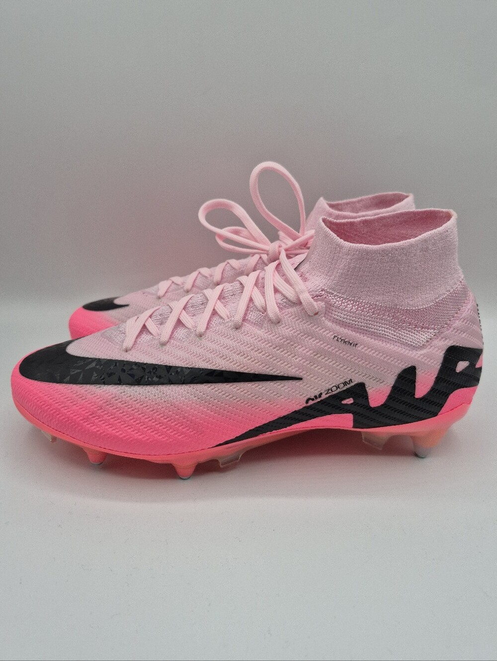 Nike Zoom Mercurial Superfly 9 Elite SG-Pro ACC Pink Mens Size 7.5 Womens 9 New